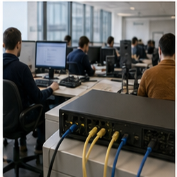 Dernier article - Maximiser la productivité de l’entreprise avec la fibre très haut débit