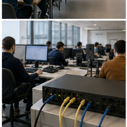 Dernier article - Maximiser la productivité de l’entreprise avec la fibre très haut débit